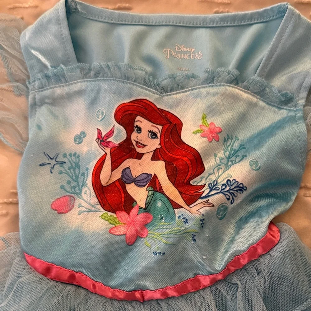 Blue Little Mermaid Nightgown - Picture 2 of 9